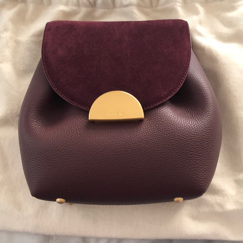 Sold 👜 Polene Burgundy Un Mini Bag